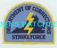 VIRGINIA,VIRGINIA DEPARTMENT OF CORRECTIONS STRIKE FORCE 1